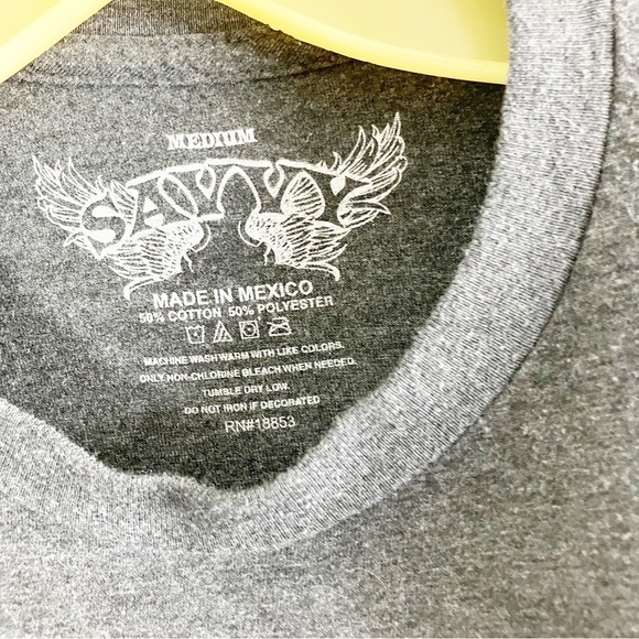 Vintage McDonald’s Fry Guys Grey T Shirt Savvy Size medium Euc - Picture 2 of 3